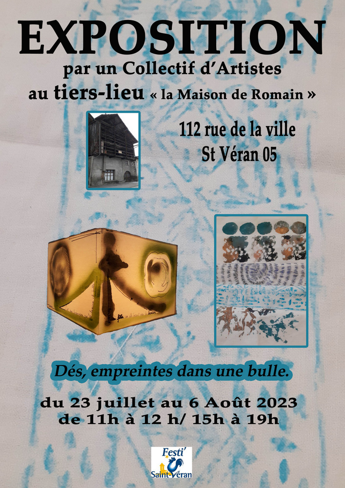 affiche expo artistes